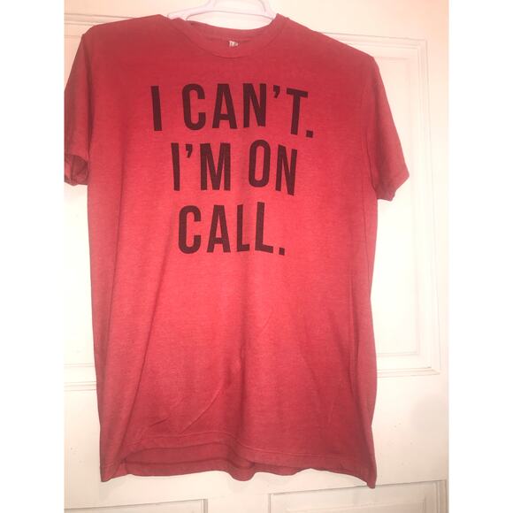 ALSTYLE T-Shirt Men's L  Short  Sleeved Red Graphic - Picture 1 of 7